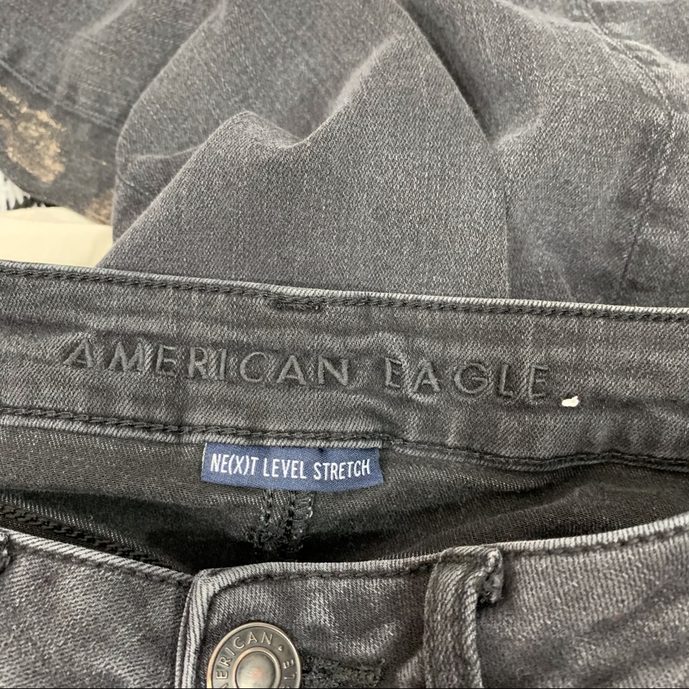 AEO Next Level Hi Rise Jeggings Sz 4L - Picture 3 of 6